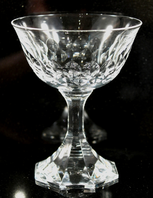 champagne glasses with no base